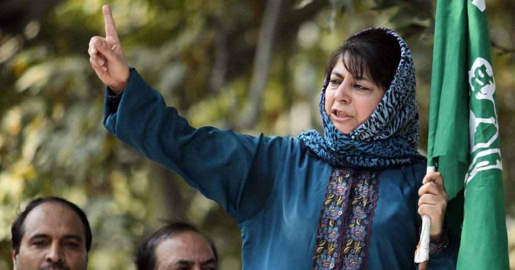 Mehbooba Mufti Tweets After Release