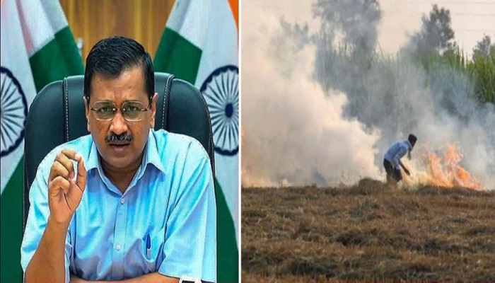 Speaking on pollution Kejriwal said