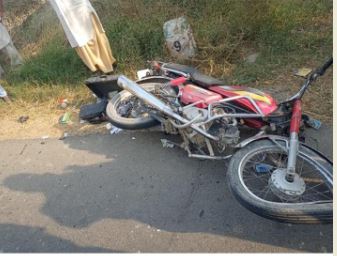 Firozpur truck-bike accident
