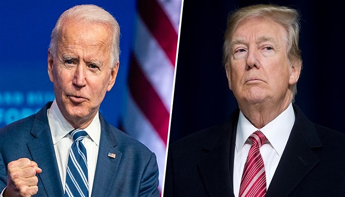 Biden hits out at trump said