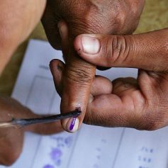 Manipur by election voting