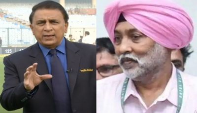 Sunil Gavaskar helped MP Singh