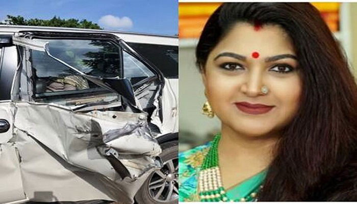 Khushbu sundar car accident