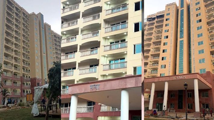 pm modi inaugurates multi storeyed flats