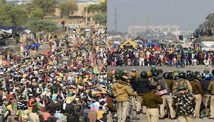 Farmer protest continue singhu border