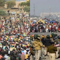 Farmers reaching delhi