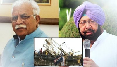 Capt Amarinder appeals to Khattar