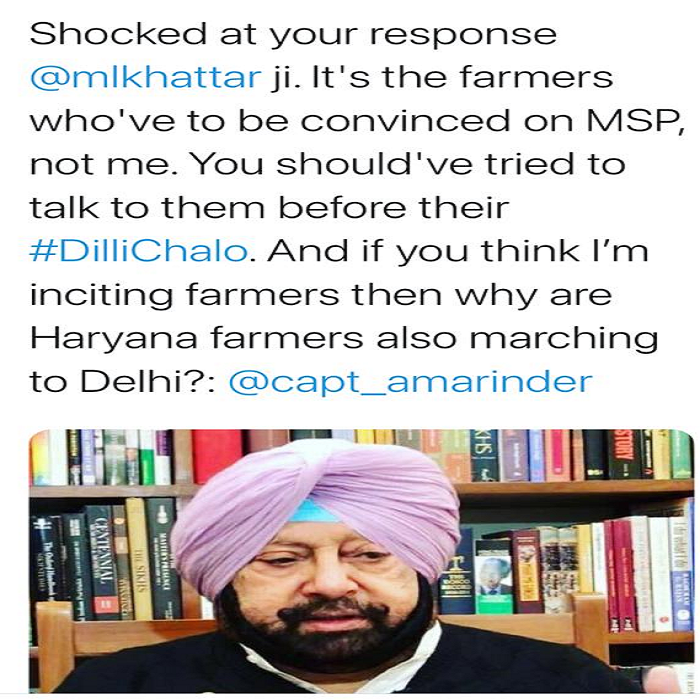 Punjab Haryana Twitter war