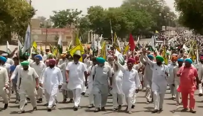 Farmers agitation in Punjab