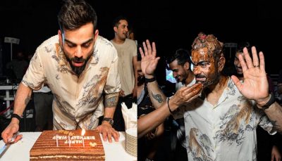 Kohli celebrates birthday