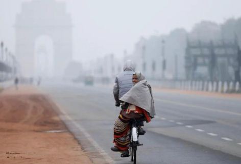 Increased cold in northern India