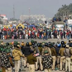 Farmer protest delhi haryana border