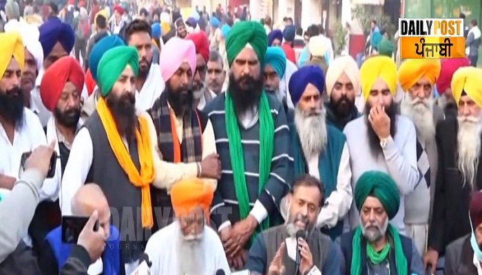 Kamal patel protesting farmer organisations