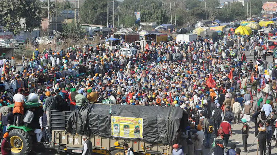 Farmers protest in delhi