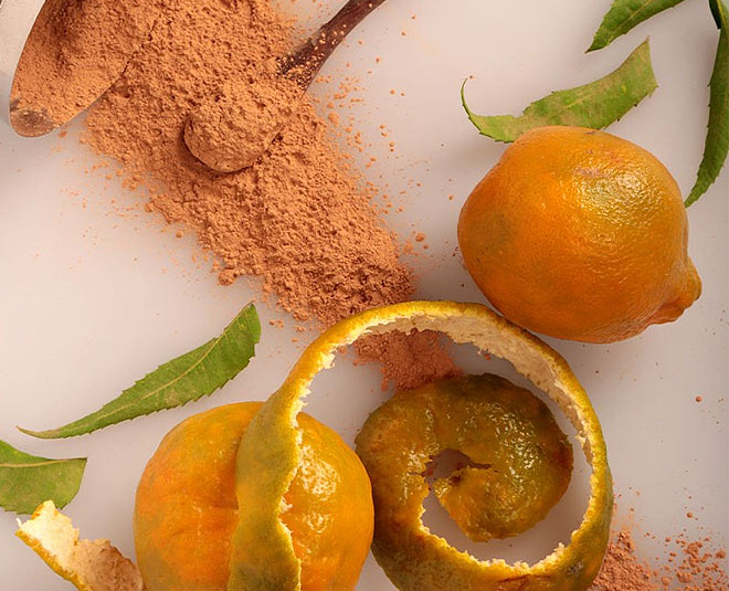 Orange peel skin benefits