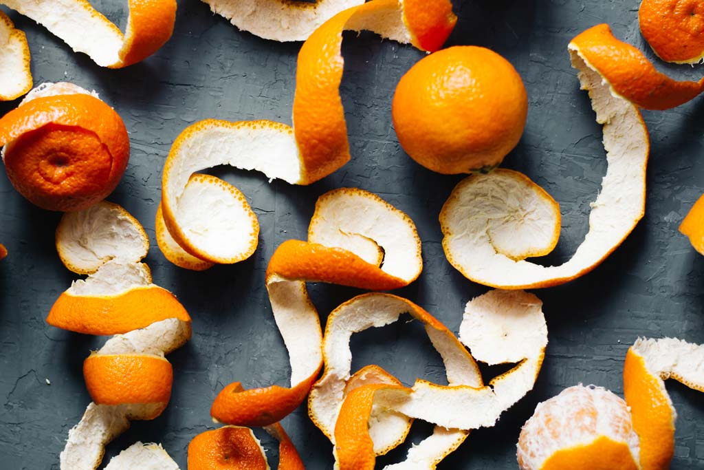 Orange peel skin benefits