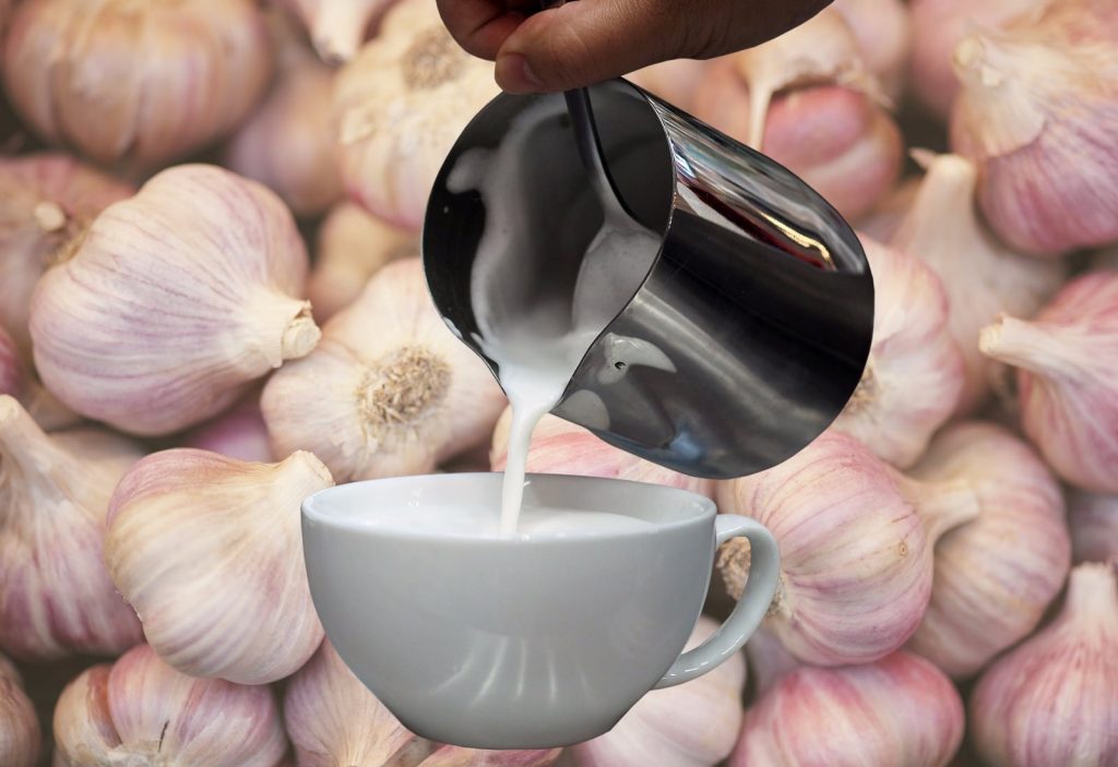 Garlic milk benefits
