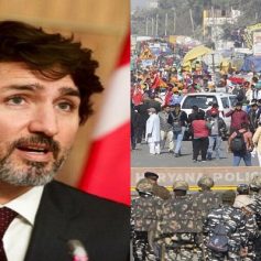 Trudeau reacts to ongoing farmers protest