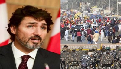 Trudeau reacts to ongoing farmers protest