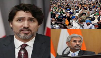 Kisaan aandolan justin trudeau