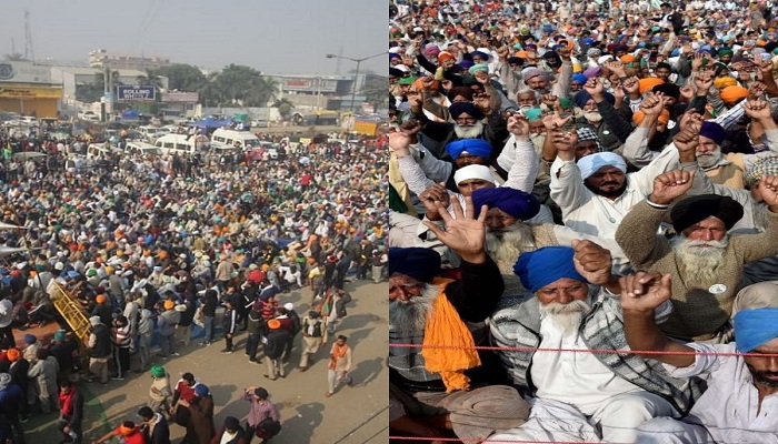 Up farmers in sambhal