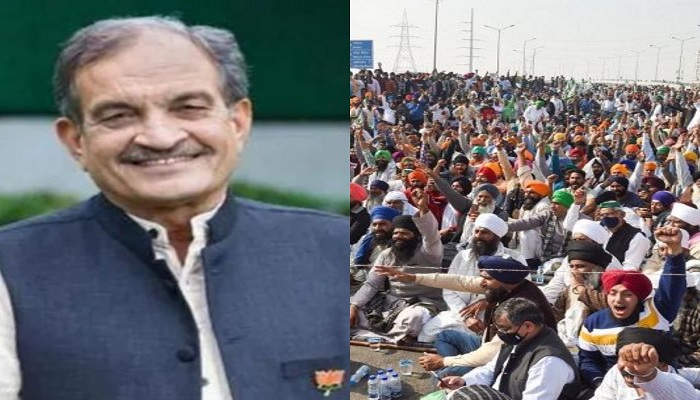 Chaudhary birender singh supports farmers agitation