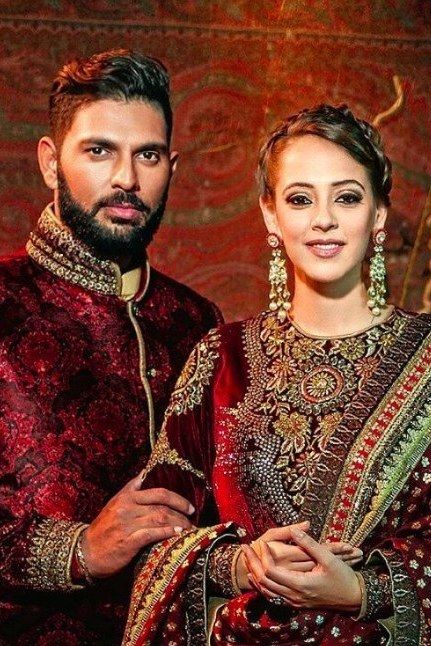 Yuvraaj Singh And His Wife