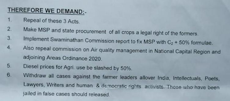 Farmers protest Delhi