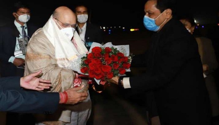 Amit shah assam visit