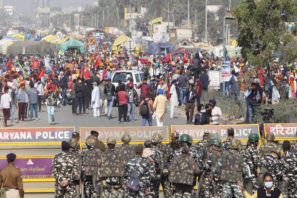 Delhi bordersb security increased