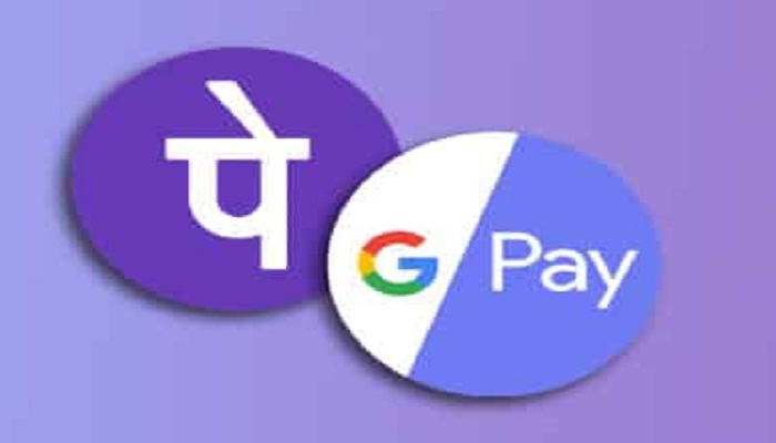 Google Pay and Phone Pay users 