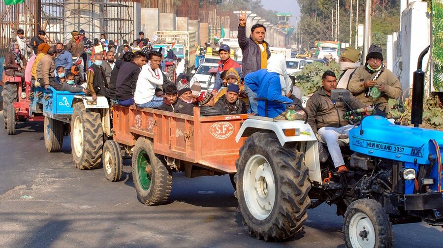 farmers protest update