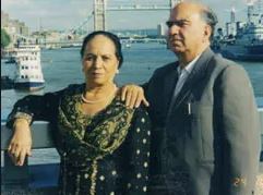 Former Himachal Pradesh CM Shanta Kumar Wife