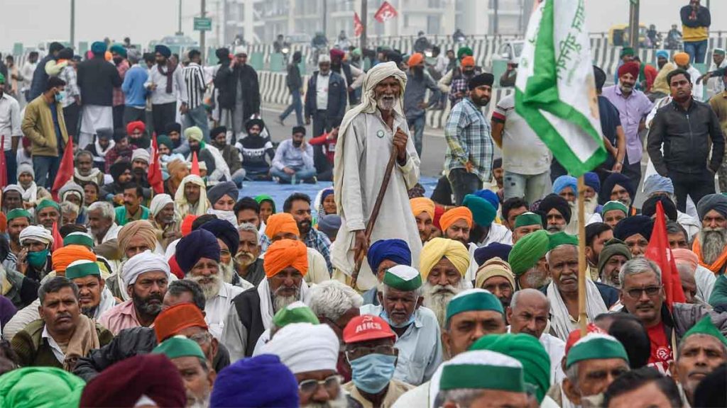 Security Alert for Farmers Protest