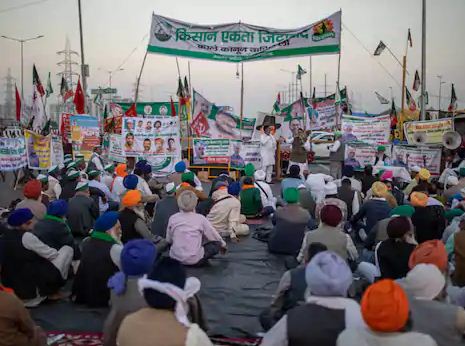 Jammu farmers came in support