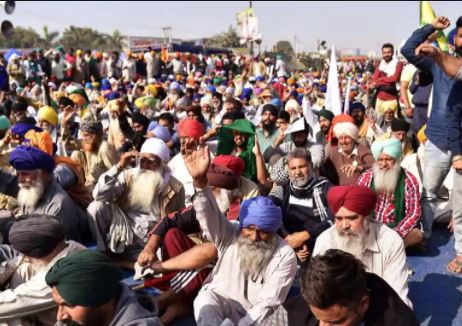 Farmers protest delhi