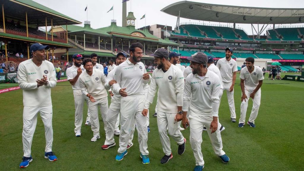 Team India play 100th test match