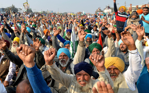Farmers Protest Delhi