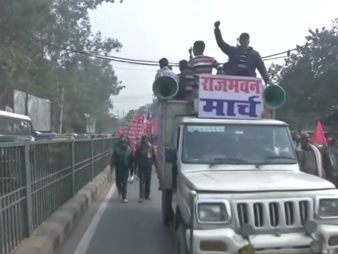 Patna farmers protest