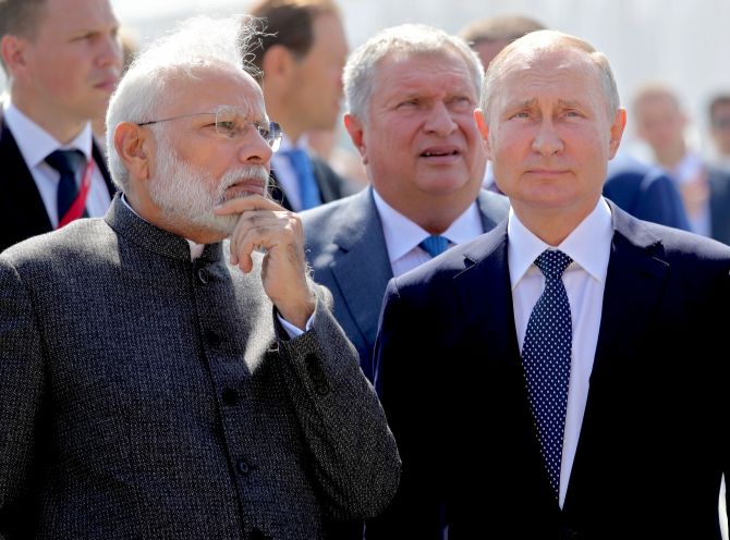 Putin Hopes Russia and India