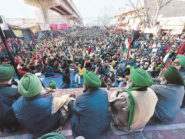 Ghazipur border farmers protest