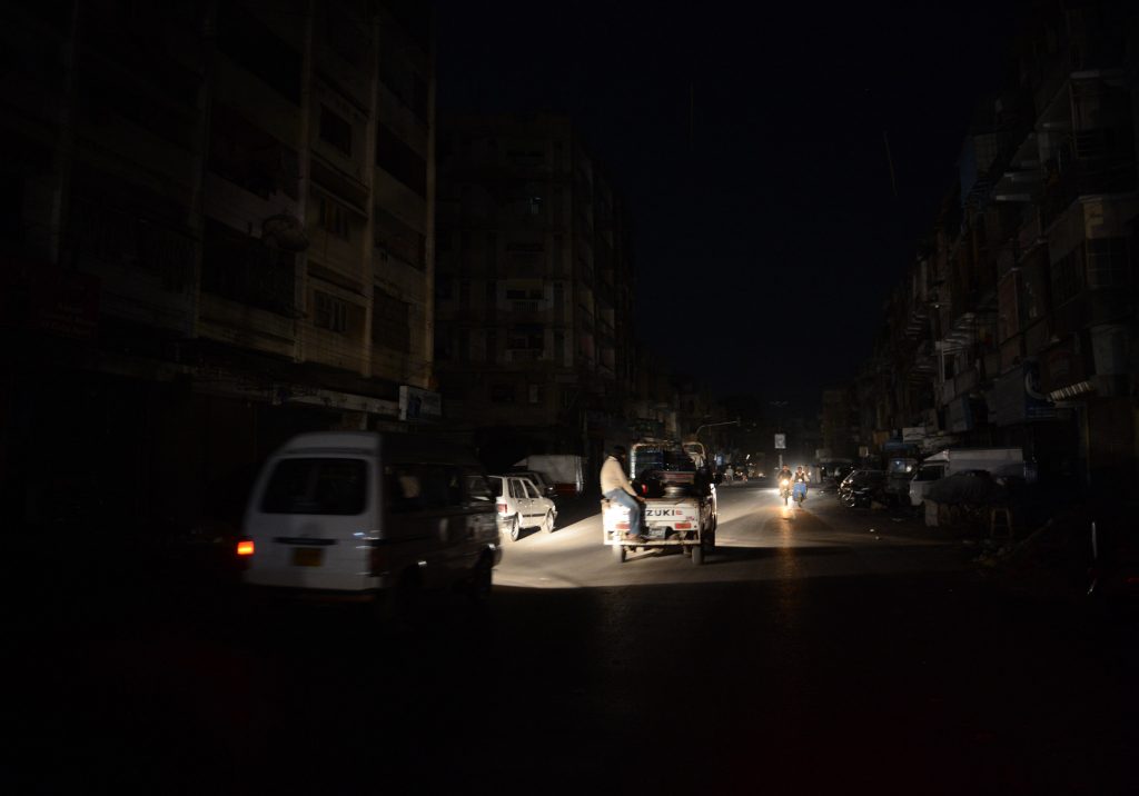 Massive blackout in Pakistan