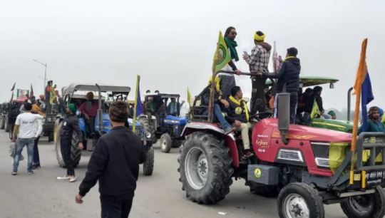 Farmers Tractor Rally Live Updates