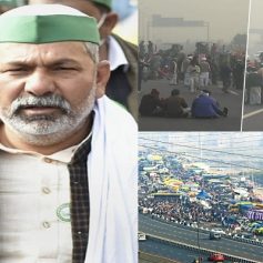 Ghazipur border farmers protest