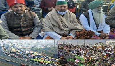 Ghazipur border farmers protest