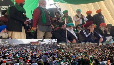 Farmers meeeting on singhu border