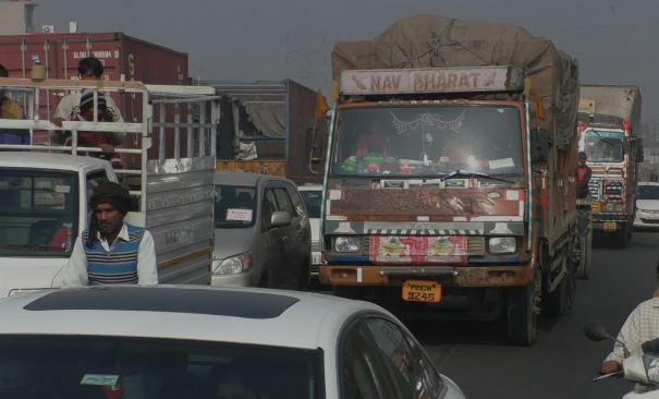 tibba tajpur road traffic flyover begins