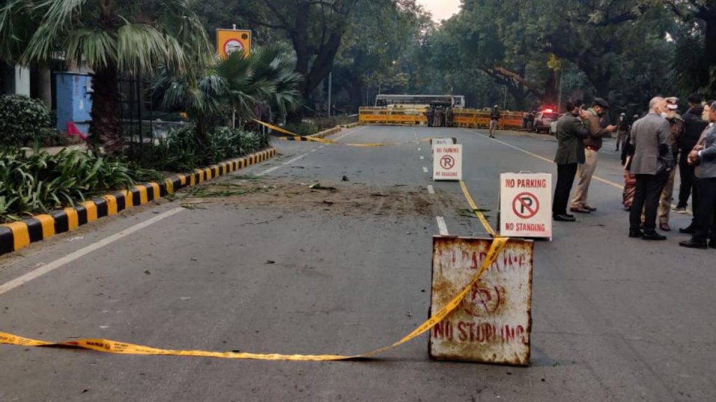 israel embassy blast delhi