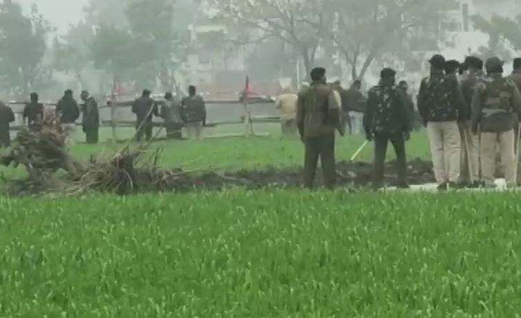 Haryana Police Use Tear Gas