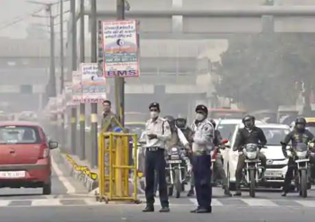Traffic Police on Republic Day Parade